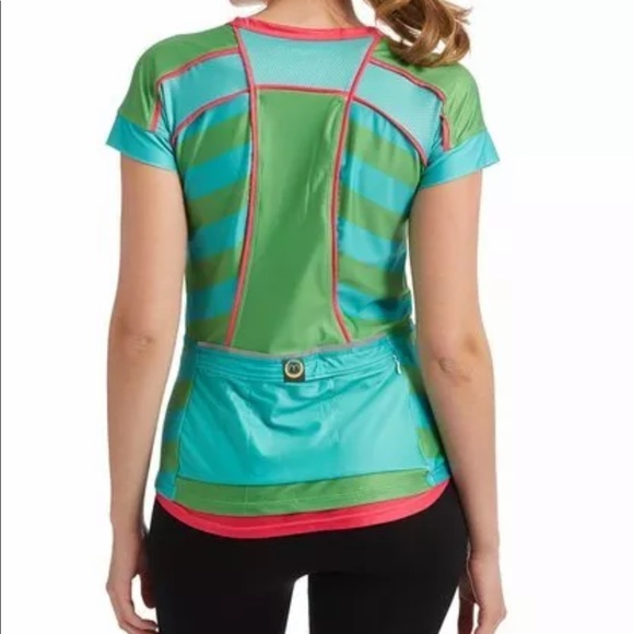 Moxie Sz M Cycle Shirt Summer Structured Jersey - Picture 2 of 4